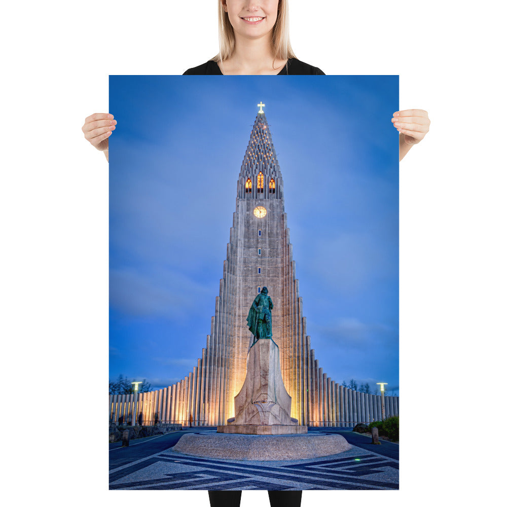 Hallgrímskirkja catedral de Reikiavik